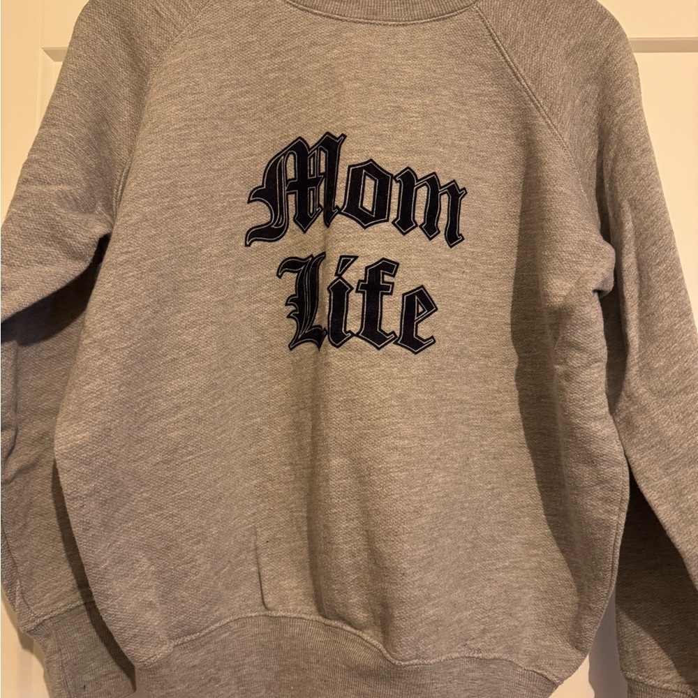 Good American Gray Sweatshirt